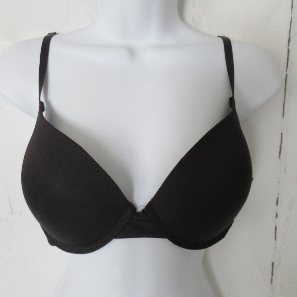 Izod Bra 36C Black Underwire Back Closure